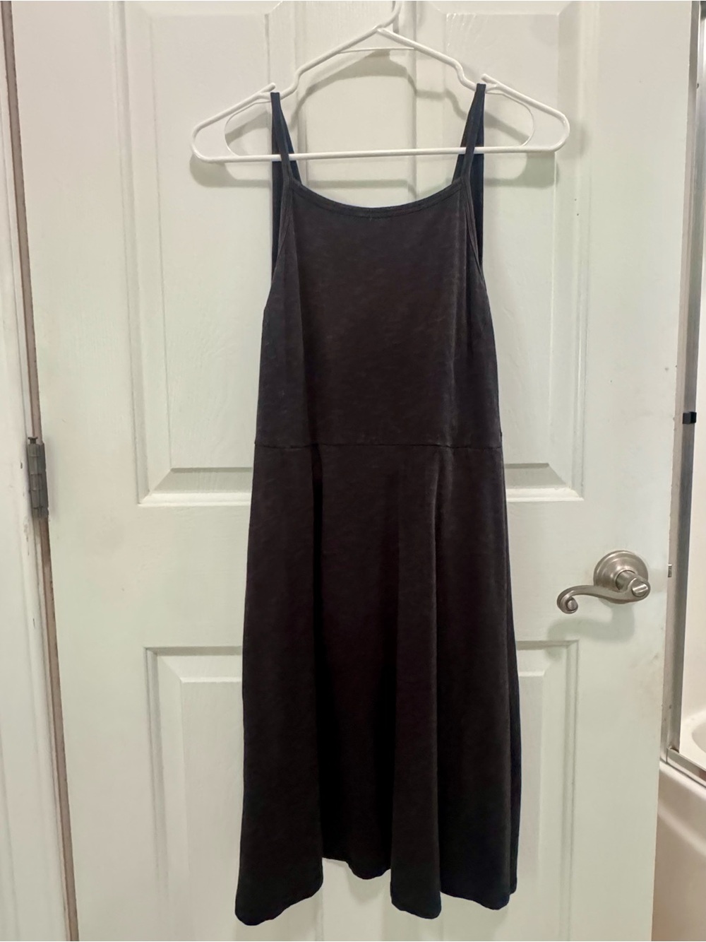 Toad&Co Charcoal Strappy Midi Dress